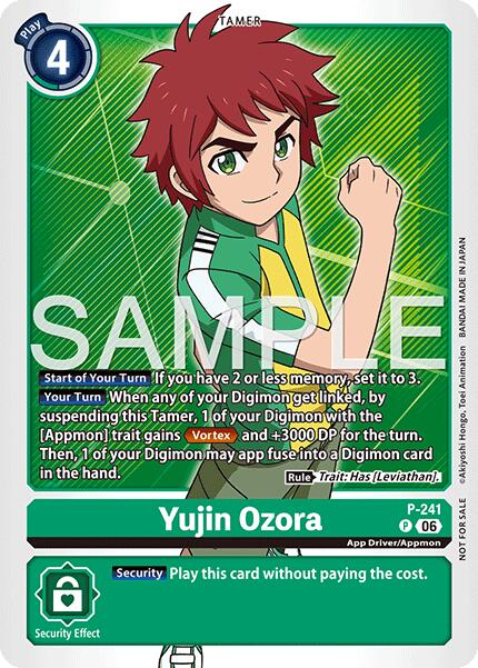 Yujin Ozora [P-241] (Official Store Tournament 2026 Vol. 3 Participant) [Promotional Cards] | Total Play