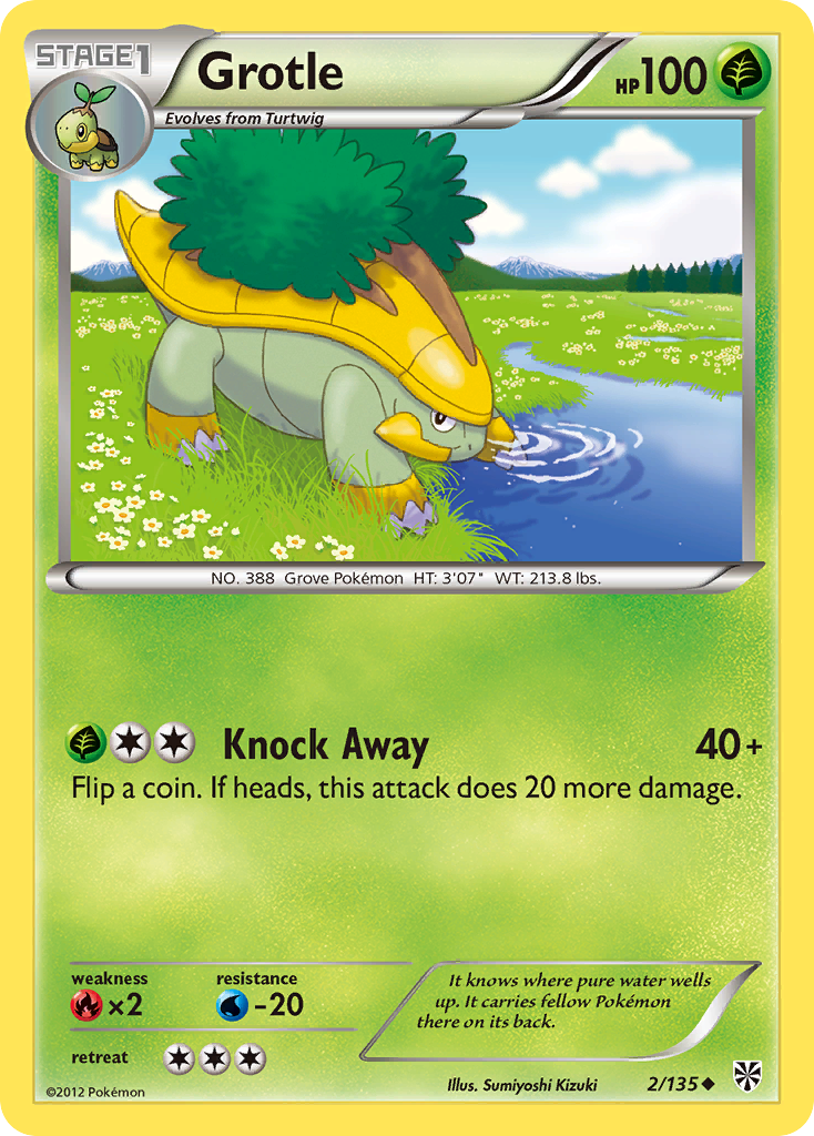 Grotle (2/135) [Black & White: Plasma Storm] | Total Play