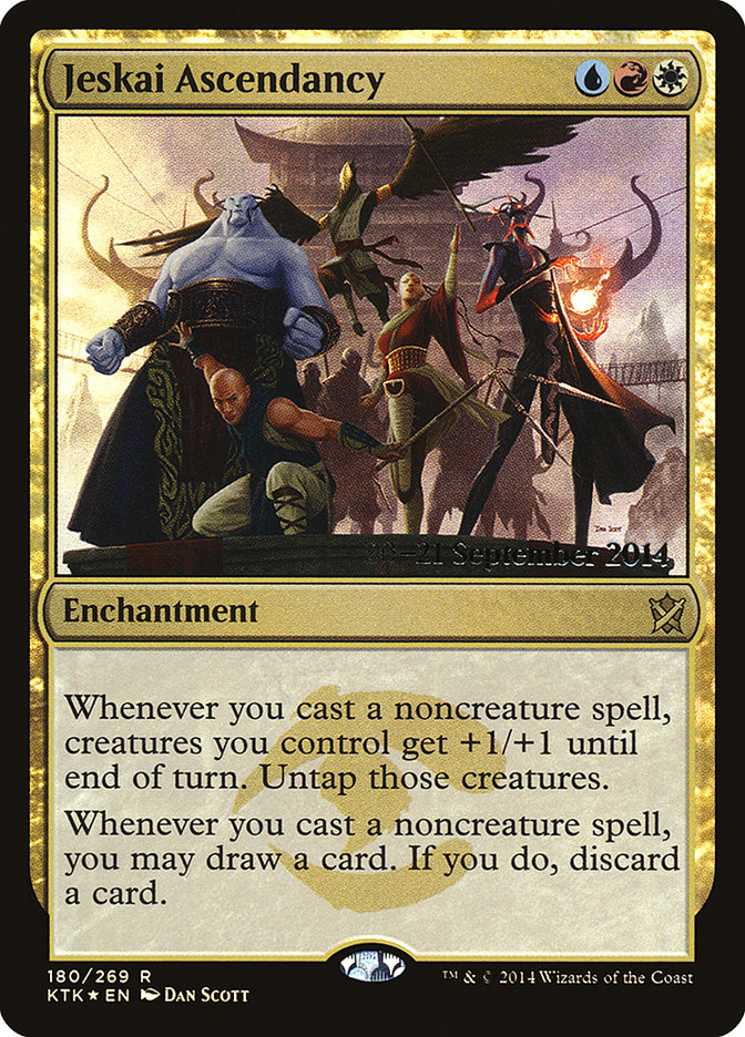 Jeskai Ascendancy [Khans of Tarkir Prerelease Promos] | Total Play