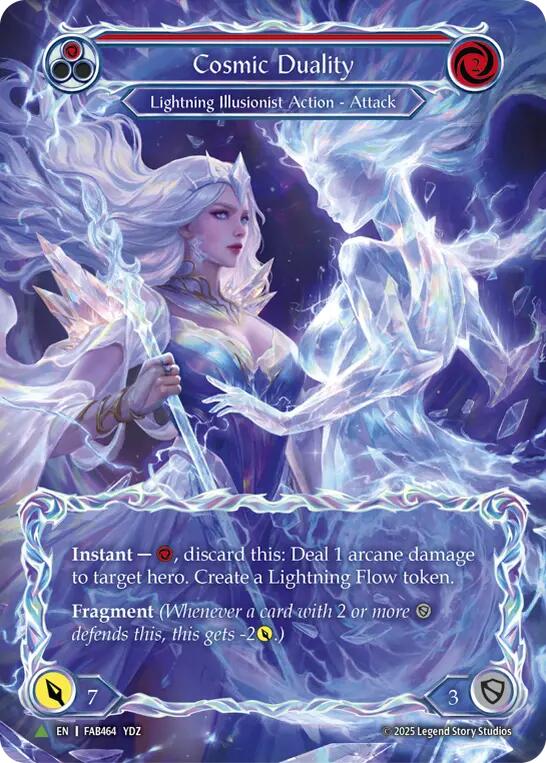 Cosmic Duality (Marvel Cold Foil) [FAB464] (Promo)  Cold Foil | Total Play