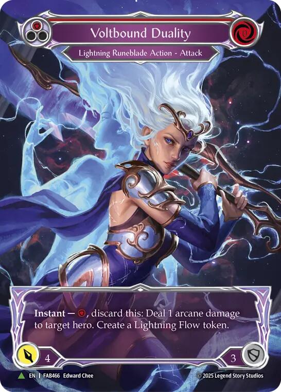 Voltbound Duality (Marvel Cold Foil) [FAB466] (Promo)  Cold Foil | Total Play