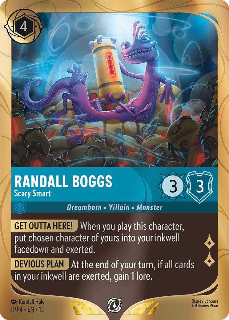 Randall Boggs - Scary Smart (11) [Promo Cards] | Total Play