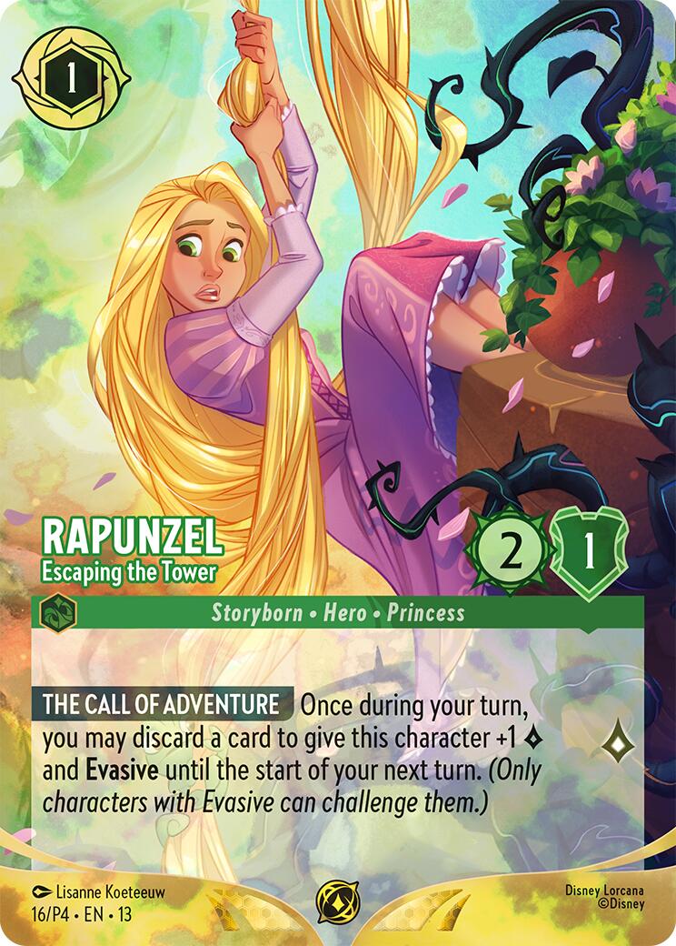 Rapunzel - Escaping the Tower (Store Championship) (16) [Promo Cards] | Total Play