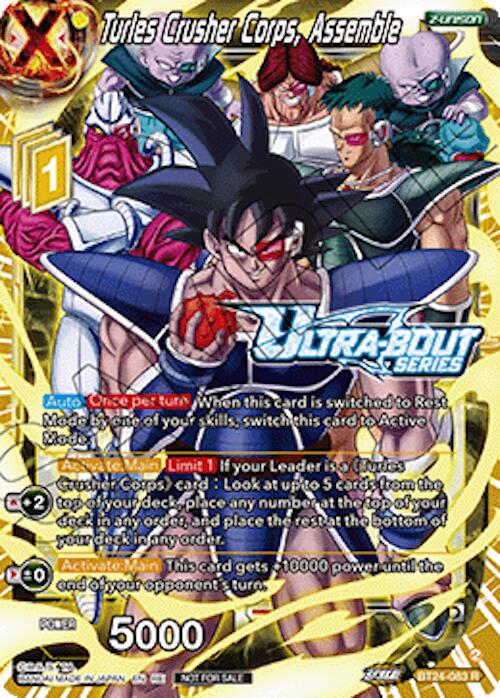 Turles Crusher Corps, Assemble (Event Pack 19) (BT24-083) [Tournament Promotion Cards] | Total Play