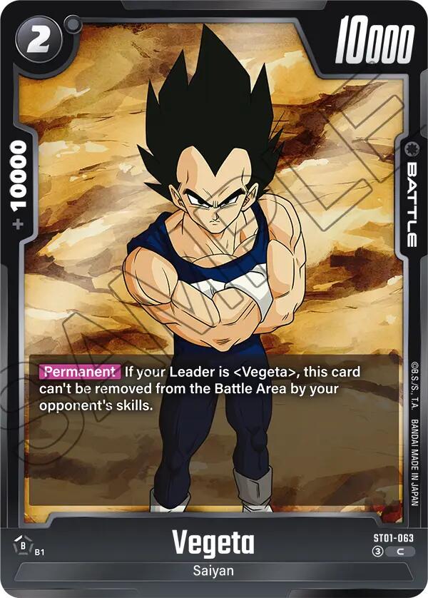 Vegeta (ST01-063) [Story Booster 01] | Total Play