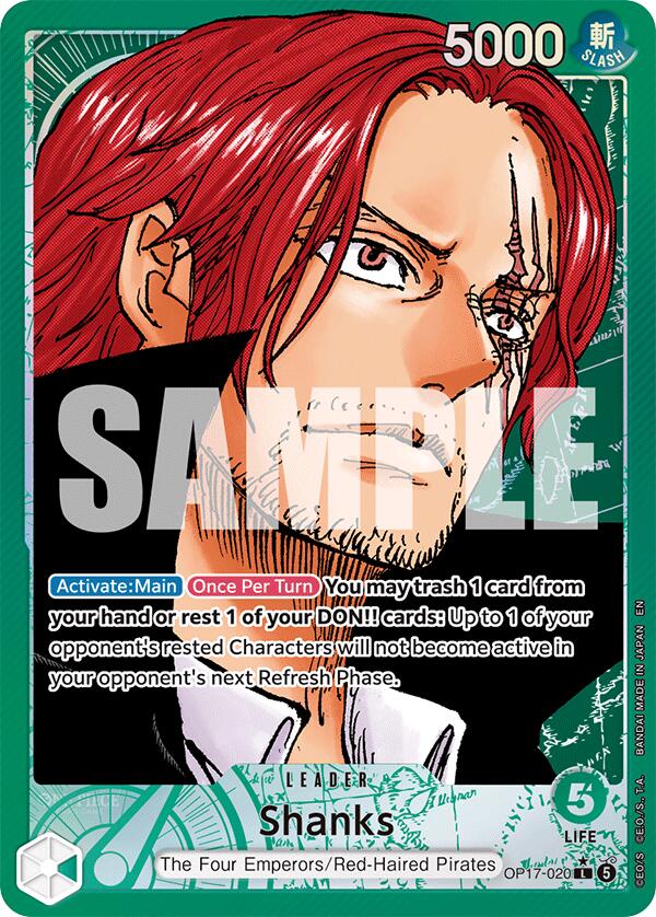 Shanks (Alternate Art) [The World's Strongest Warriors] | Total Play