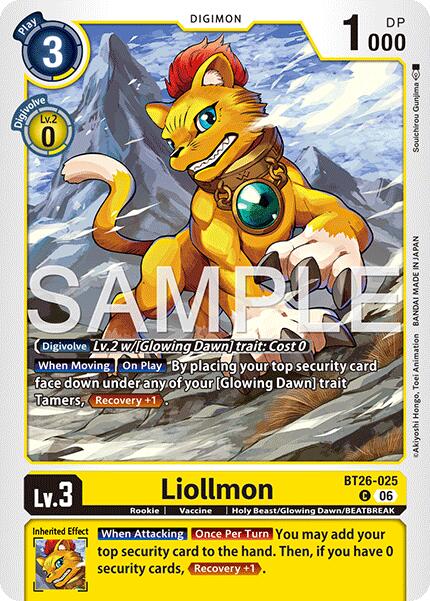 Liollmon [BT26-025] [Timeless Bonds] | Total Play