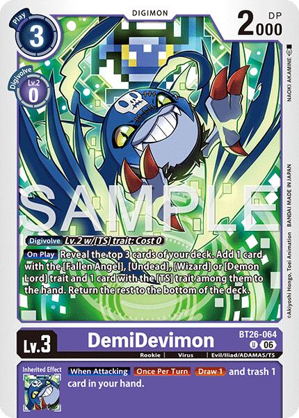 DemiDevimon [BT26-064] [Timeless Bonds] | Total Play