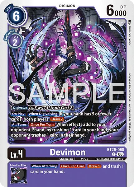 Devimon [BT26-068] [Timeless Bonds] | Total Play