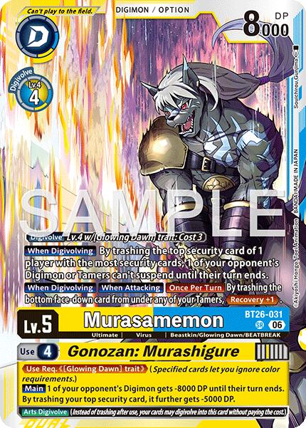 Murasamemon // Gonozan: Murashigure [BT26-031] [Timeless Bonds] | Total Play