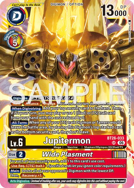 Jupitermon // Wide Plasmet [BT26-033] [Timeless Bonds] | Total Play