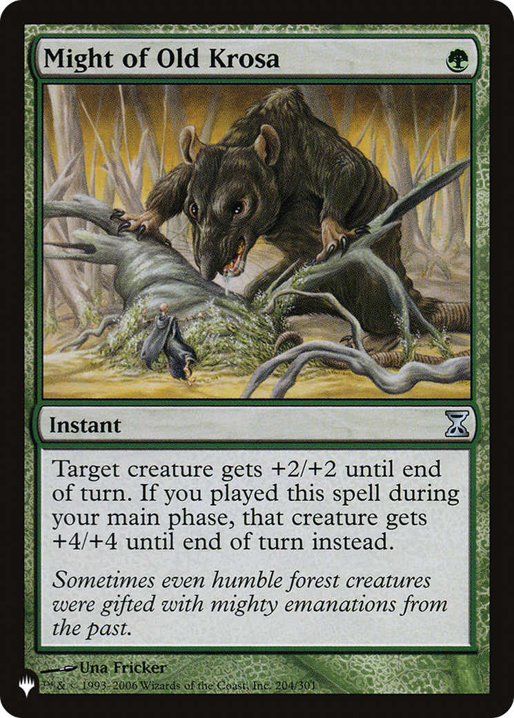 Might of Old Krosa [The List] | Total Play