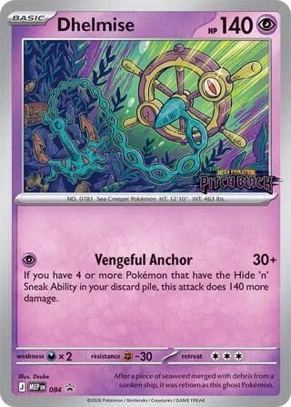 Dhelmise (084) [Mega Evolution Promo] | Total Play