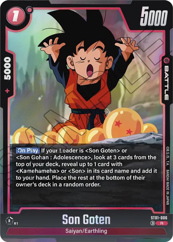 Son Goten (ST01-006) [Story Booster 01] | Total Play