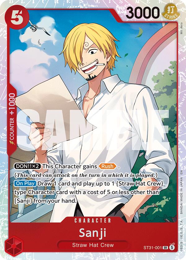 Sanji [Starter Deck: RED Monkey.D.Luffy] | Total Play
