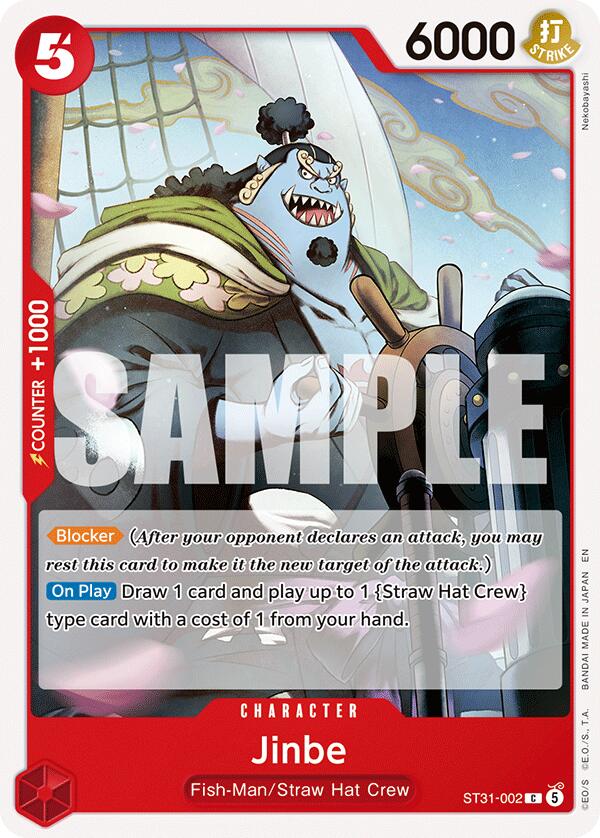 Jinbe [Starter Deck: RED Monkey.D.Luffy] | Total Play