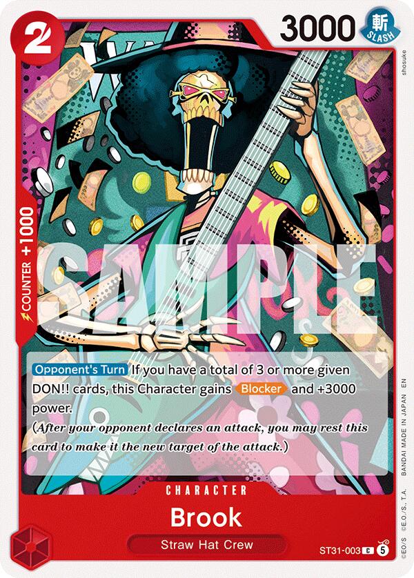 Brook [Starter Deck: RED Monkey.D.Luffy] | Total Play
