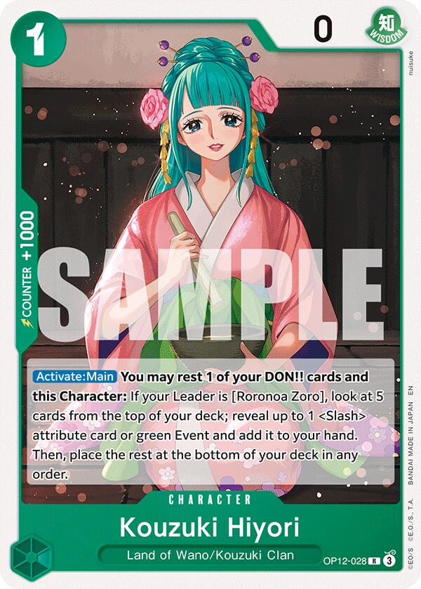 Kouzuki Hiyori [Starter Deck: GREEN Roronoa Zoro] | Total Play