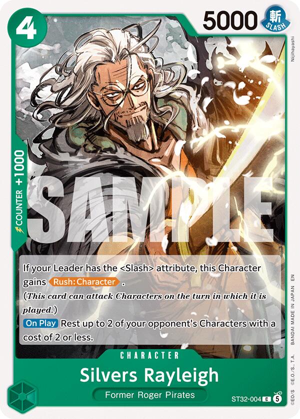 Silvers Rayleigh [Starter Deck: GREEN Roronoa Zoro] | Total Play