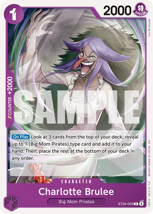 Charlotte Brulee [Starter Deck: PURPLE Charlotte Katakuri] | Total Play