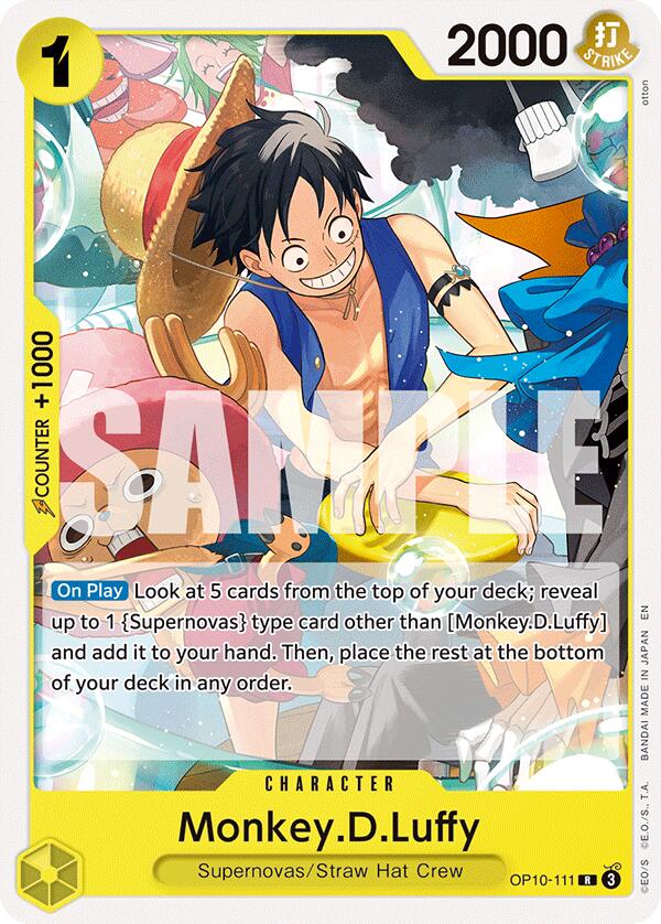 Monkey.D.Luffy [Starter Deck: 3D2Y] | Total Play