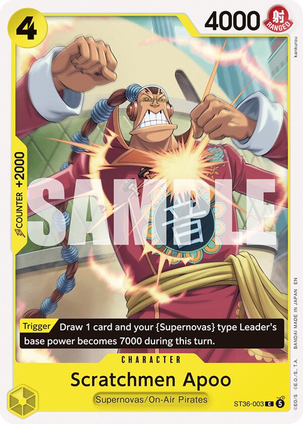 Scratchmen Apoo [Starter Deck: 3D2Y] | Total Play