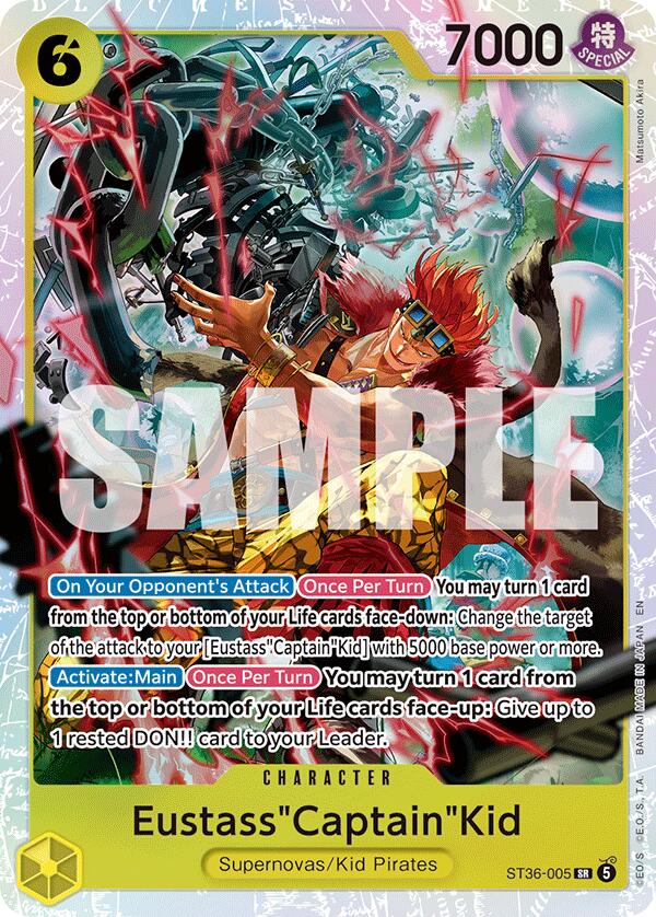 Eustass"Captain"Kid [Starter Deck: 3D2Y] | Total Play