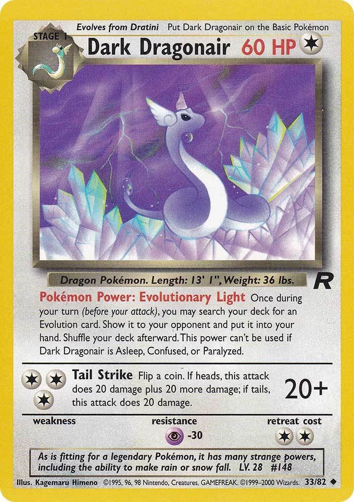 Dark Dragonair (33/82) [Team Rocket Unlimited] | Total Play