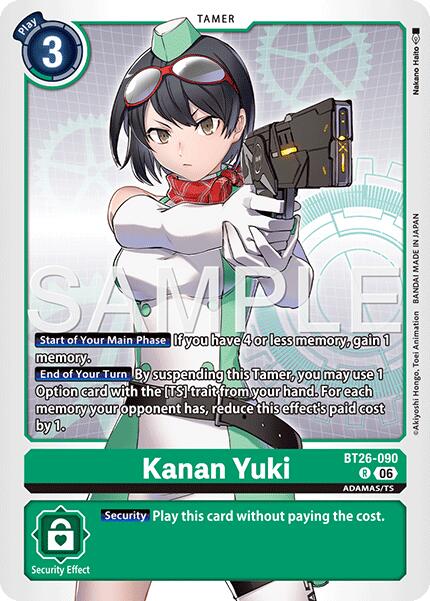 Kanan Yuki [BT26-090] [Timeless Bonds] | Total Play