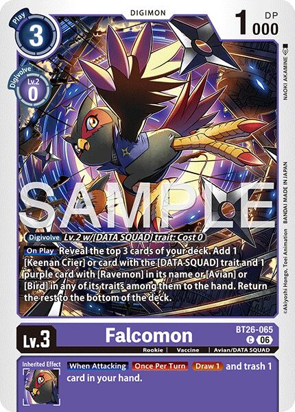 Falcomon [BT26-065] [Timeless Bonds] | Total Play