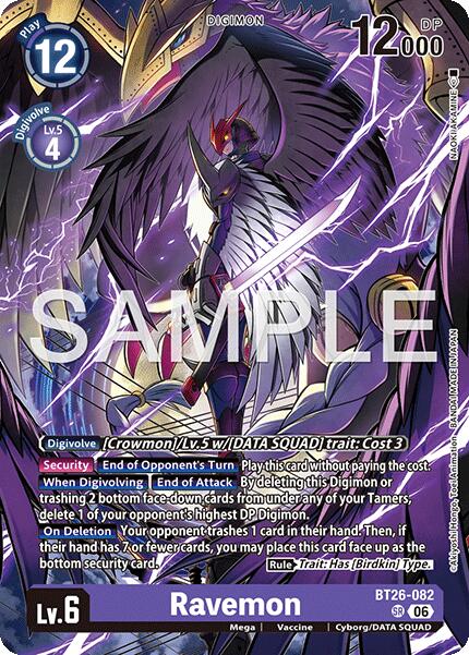 Ravemon [BT26-082] [Timeless Bonds] | Total Play