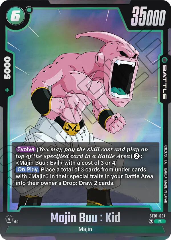 Majin Buu : Kid (ST01-037) [Story Booster 01] | Total Play