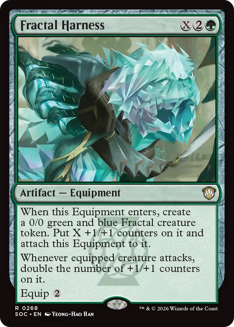 Fractal Harness [Secrets of Strixhaven Commander] | Total Play