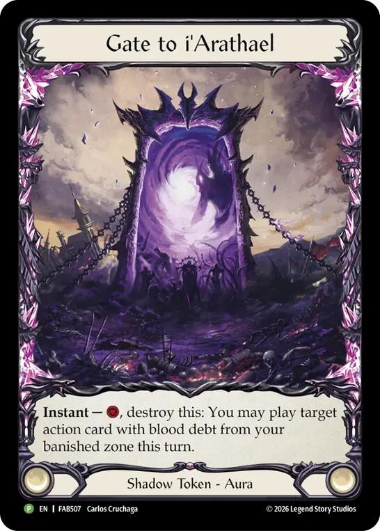 Gate to i'Arathael [FAB507] (Promo)  Rainbow Foil | Total Play