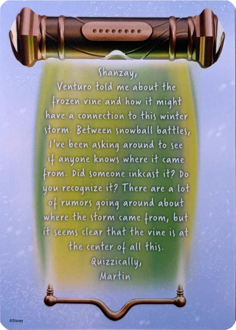 Winterspell Lore Card (8 of 9) [Winterspell] | Total Play