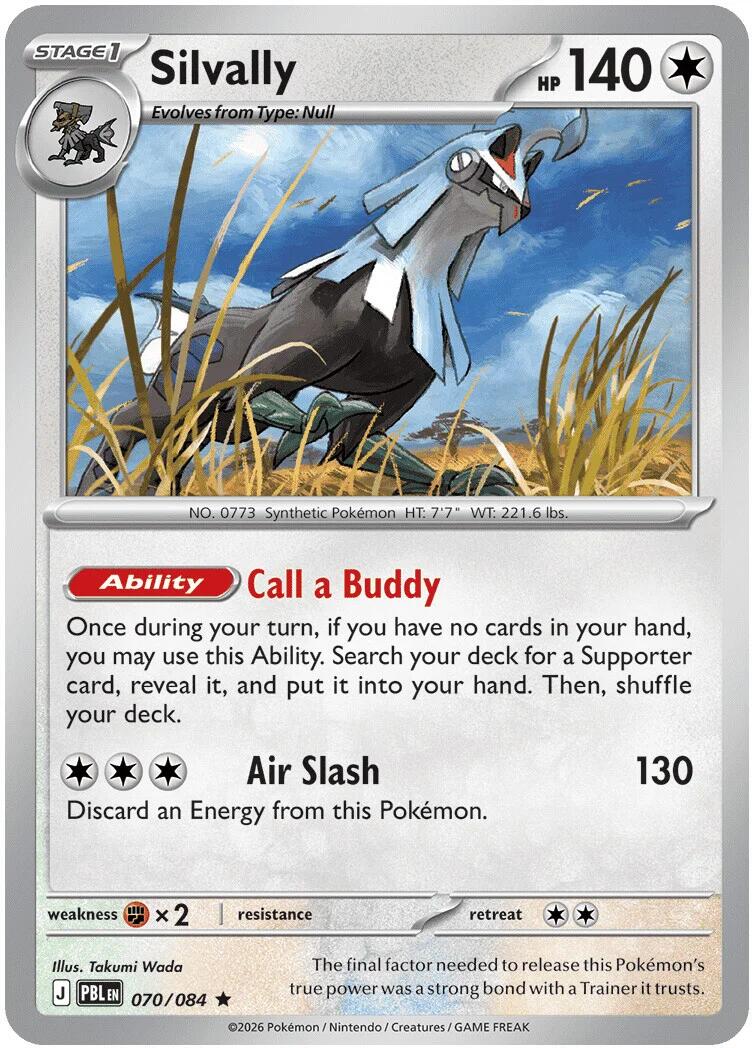Silvally (070/084) (Deck Exclusive) [Mega Evolution: Pitch Black] | Total Play