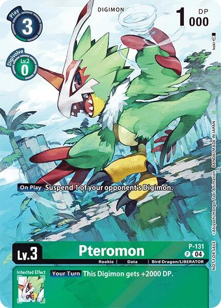 Pteromon [P-131] (Digimon Liberator D-Storage Set) [Promotional Cards] | Total Play