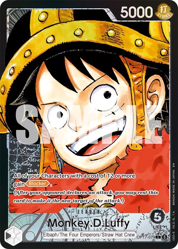 Monkey.D.Luffy (Alternate Art) [The World's Strongest Warriors] | Total Play