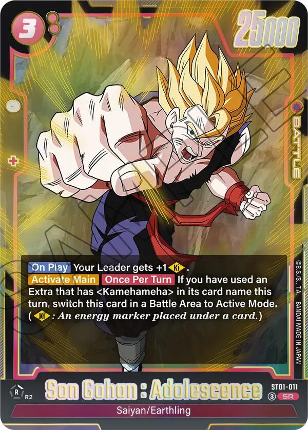Son Gohan : Adolescence (ST01-011) [Story Booster 01] | Total Play