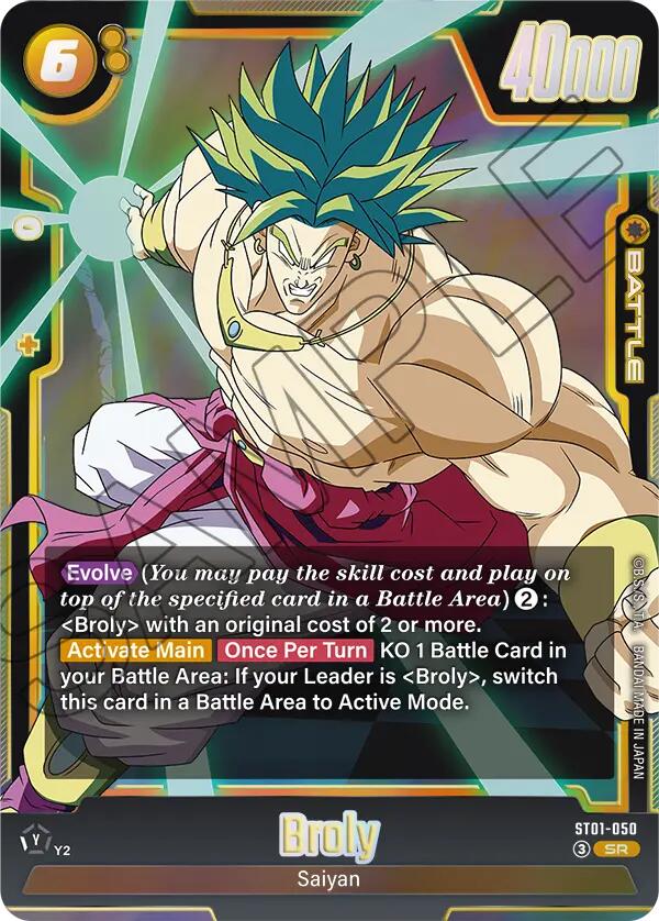 Broly (ST01-050) [Story Booster 01] | Total Play