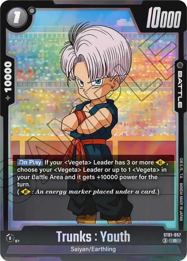Trunks : Youth (ST01-057) [Story Booster 01] | Total Play