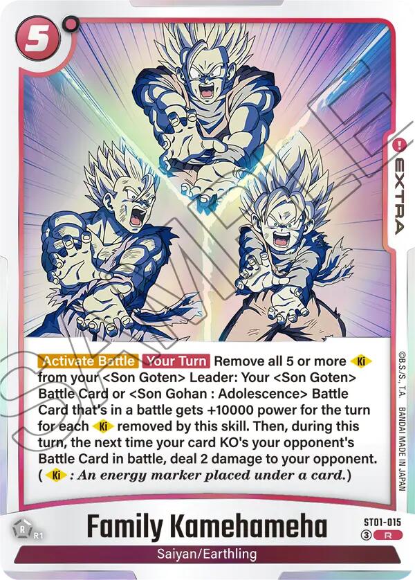 Family Kamehameha [Story Booster 01] | Total Play