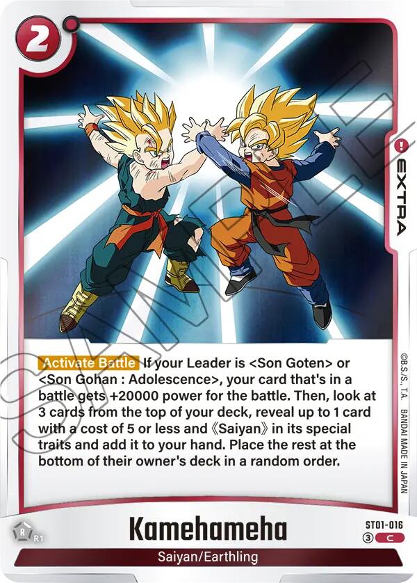 Kamehameha [Story Booster 01] | Total Play