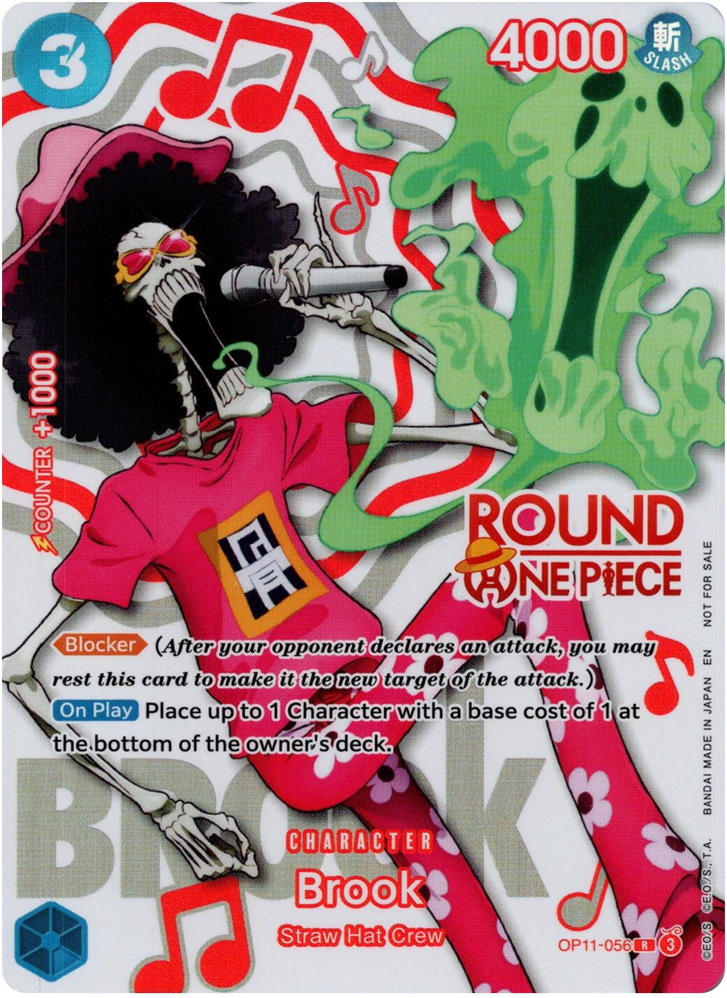 Brook (Round 1 Promo) [One Piece Promotion Cards] | Total Play