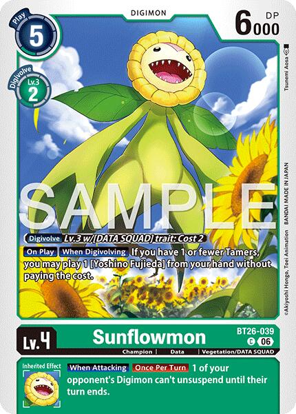 Sunflowmon [BT26-039] [Timeless Bonds] | Total Play