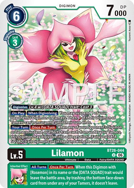Lilamon [BT26-044] [Timeless Bonds] | Total Play