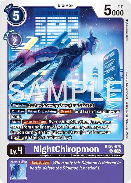 NightChiropmon [BT26-070] [Timeless Bonds] | Total Play
