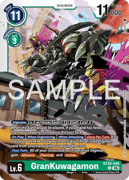 GranKuwagamon [BT26-045] [Timeless Bonds] | Total Play