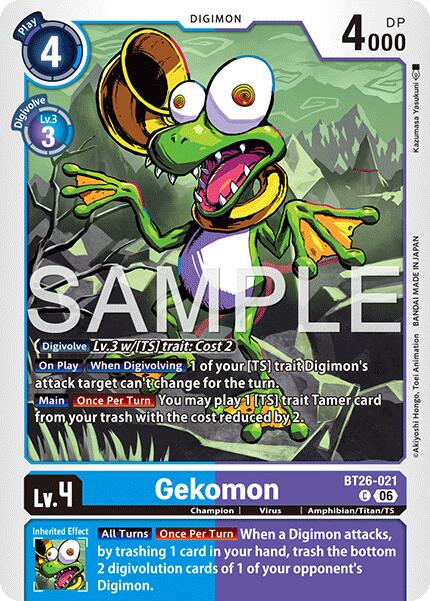 Gekomon [BT26-021] [Timeless Bonds] | Total Play