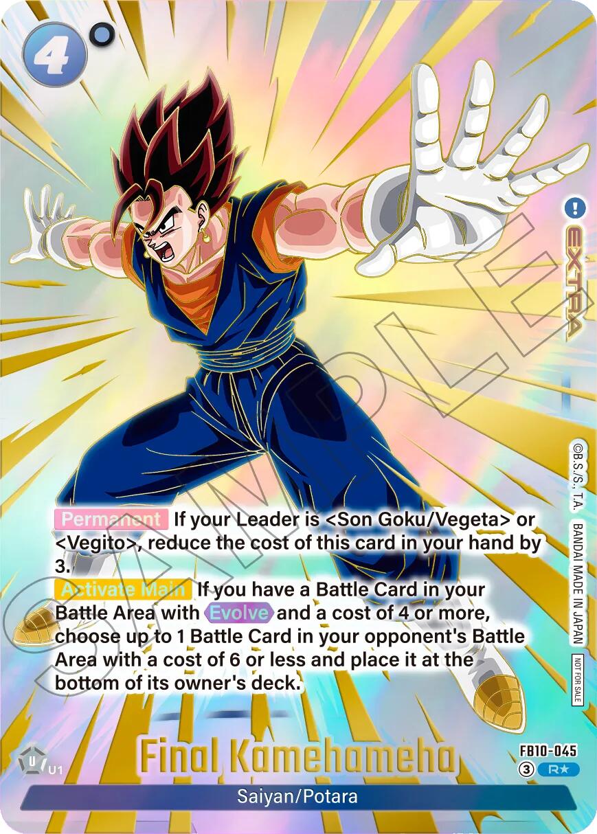 Final Kamehameha (Limited Pack 26-27 WAVE2) [Fusion World Tournament Cards] | Total Play